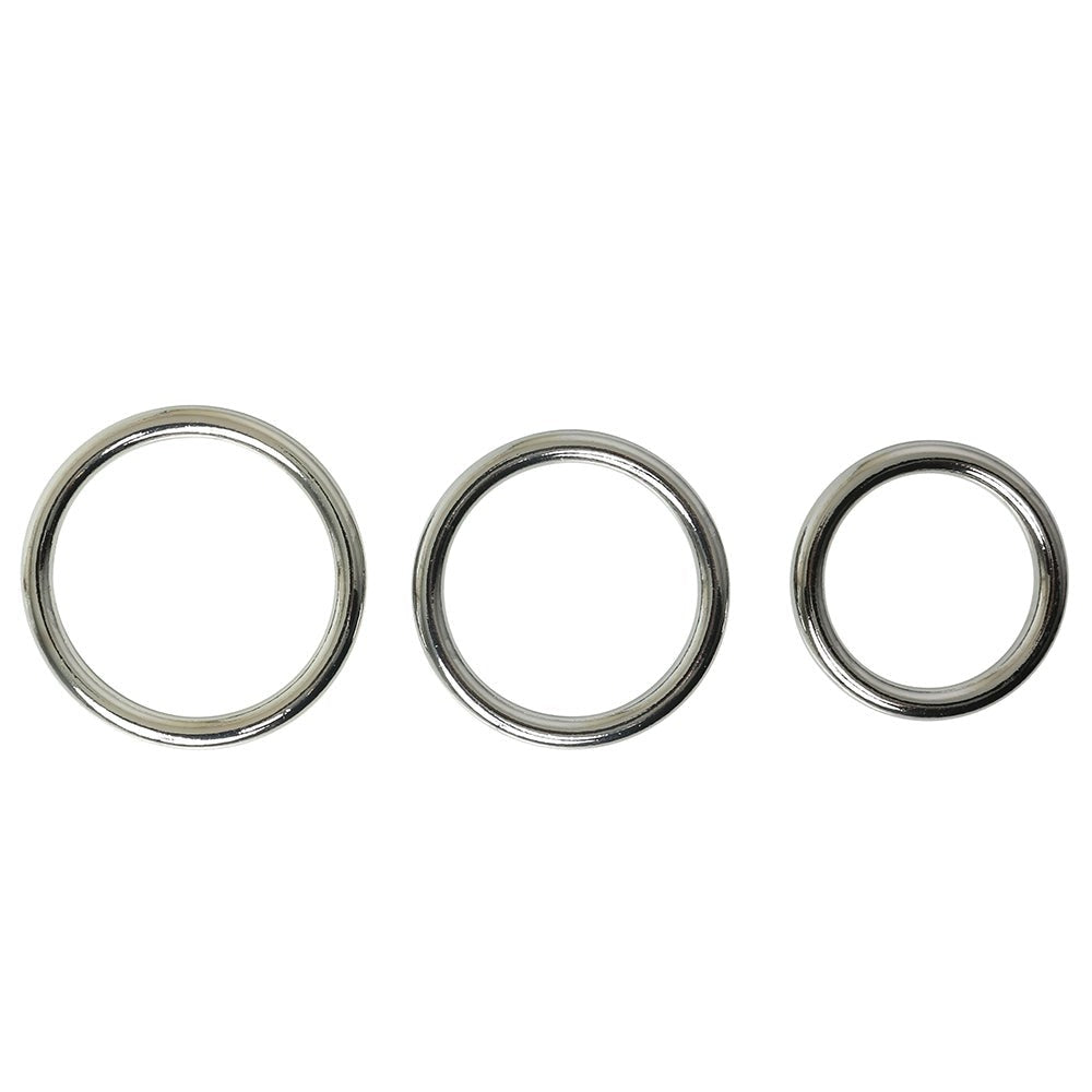 Seamless Metal O-Ring - 3 Pack