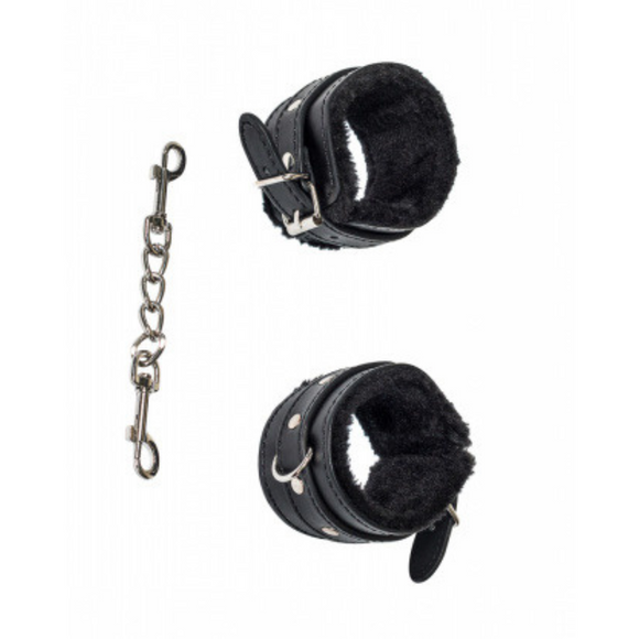 Lola Black Wrist Cuffs