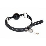 Lola Black Lockable Ball Gag