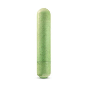 Eco Gaia Biodegradable and Recyclable Bullet Vibrator in green. Buy today from Sapphoric sex shop! Sapphoric is a queer owned small business with the aim to provide an inclusive and friendly shopping space for queer women and non-binary people.