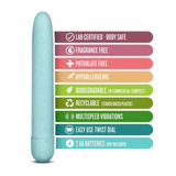 ECO Gaia Biodegradable Classic Vibrator Blue