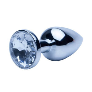 Precious Metal Silver Butt Plug Large