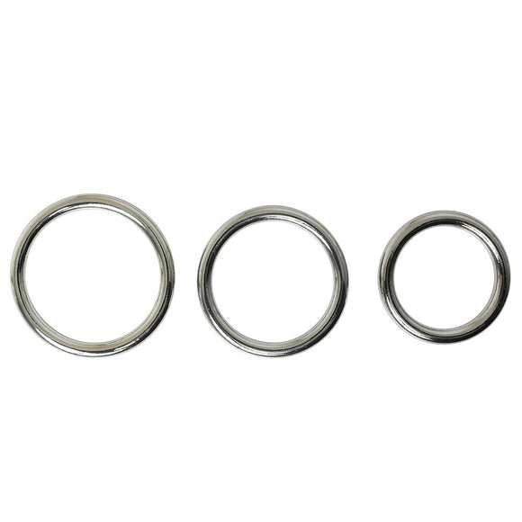 Buy the Seamless Metal O-Ring 3 Pack for O-ring strap-on harness