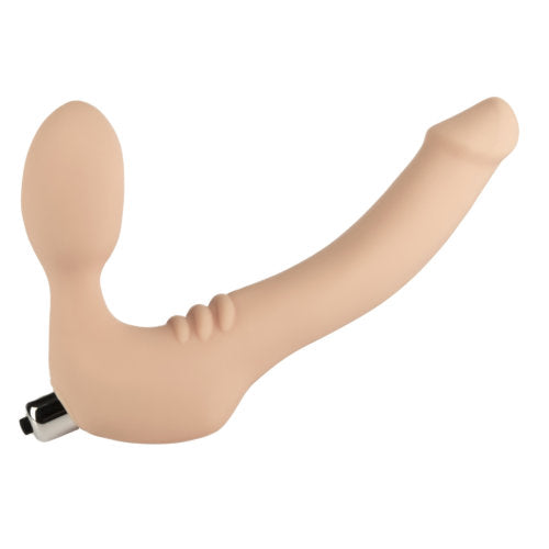 Simply Strapless Vibrating Strap-on