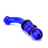 Spectrum Ribbed G-Spot/P-Spot Glass Dildo